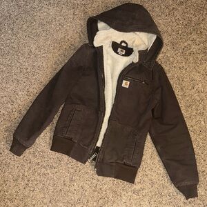 Brown carhartt jacket
